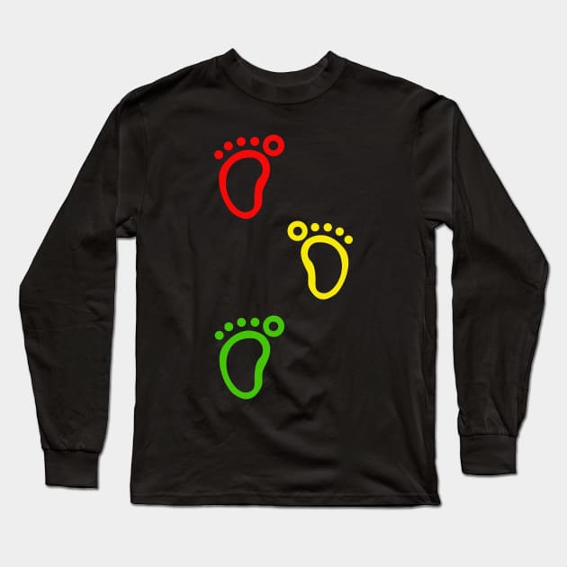 Rastafarian Long Sleeve T-Shirt by Abelfashion